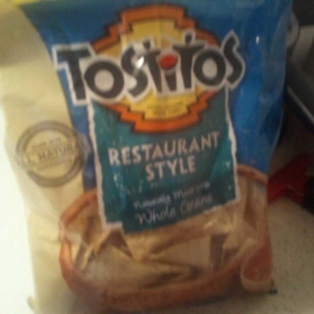 Tostitos 100% White Corn Restaurant Style Tortilla Chips