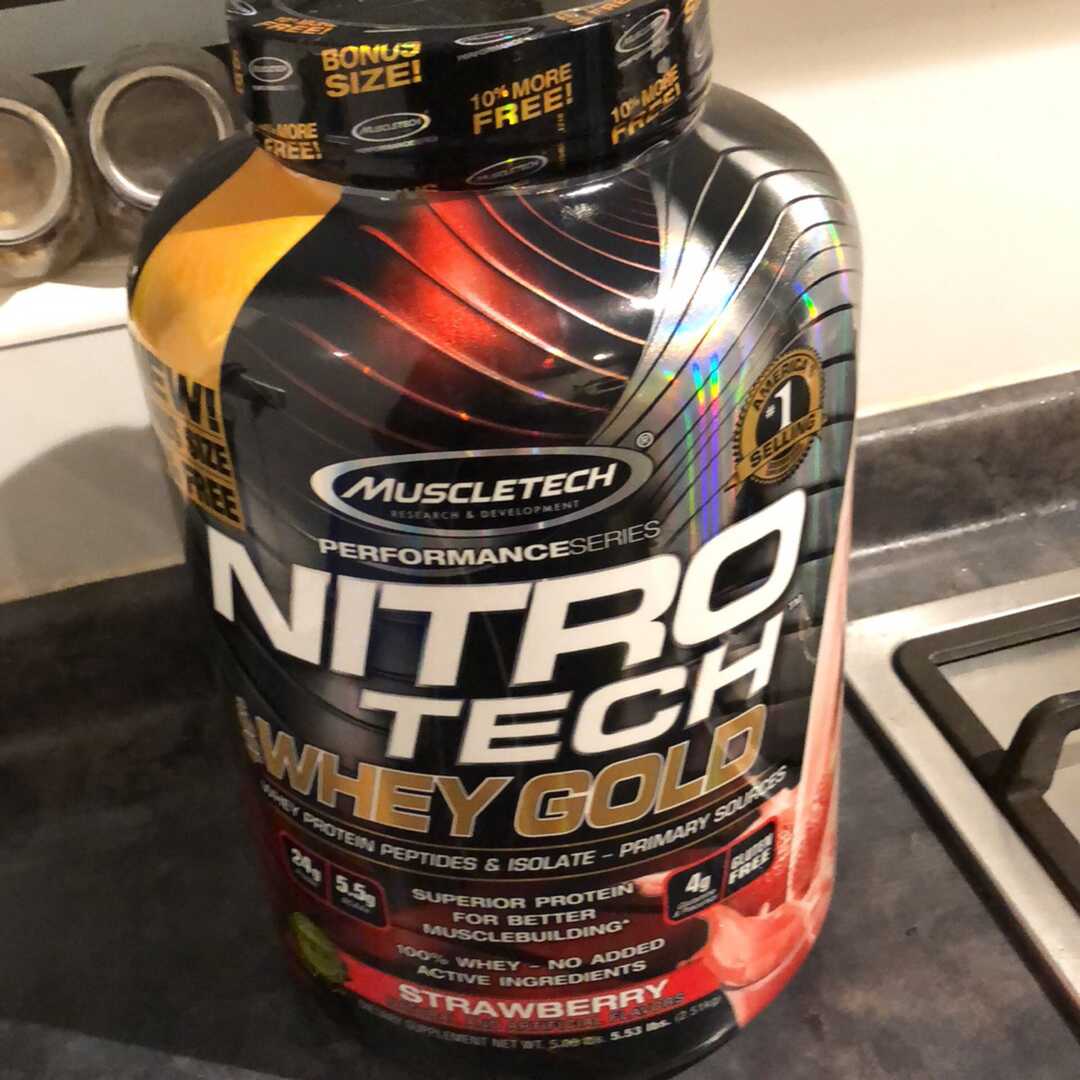 MuscleTech  Nitro Tech 100% Whey Gold