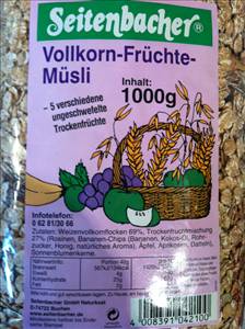 Seitenbacher Vollkorn-Früchte-Müsli