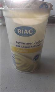 Biac Fettarmer Joghurt Vanille