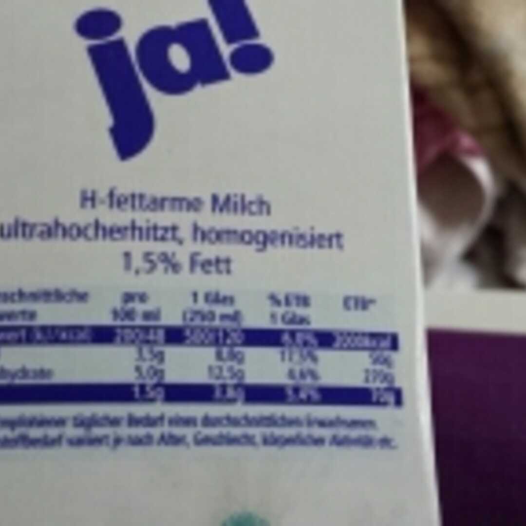 Ja! Milch 1,5% Fett