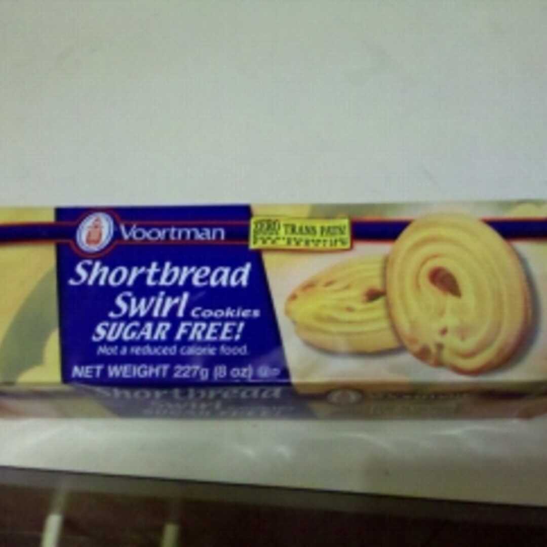 Voortman Sugar Free Shortbread Swirl Cookies
