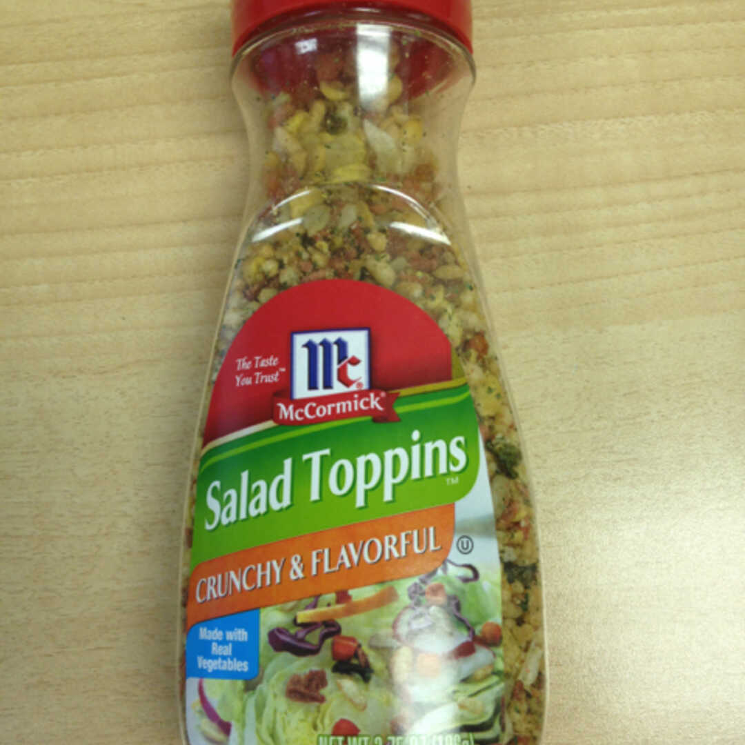 Calories in McCormick Salad Toppins and Nutrition Facts