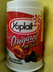 Yoplait Original 99% Fat Free Yogurt - Blackberry Pomegranate