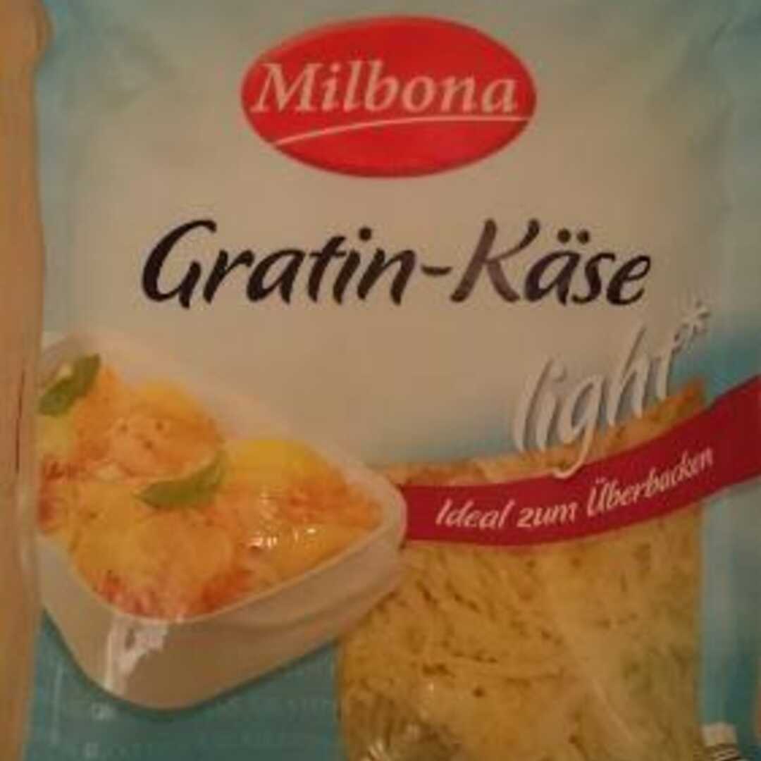 Milbona Gratin-Käse Light
