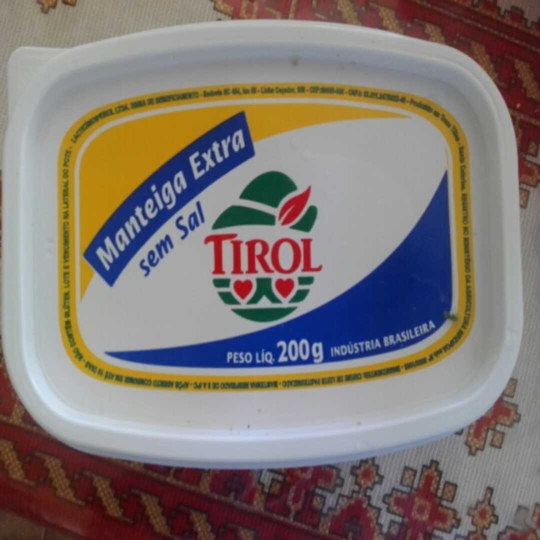 Tirol Manteiga Extra sem Sal