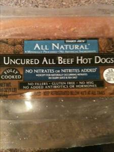 Trader Joe's All Natural Uncured Beef Hot Dogs
