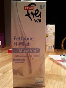 REWE Frei von Fettarme H-Milch Laktosefrei