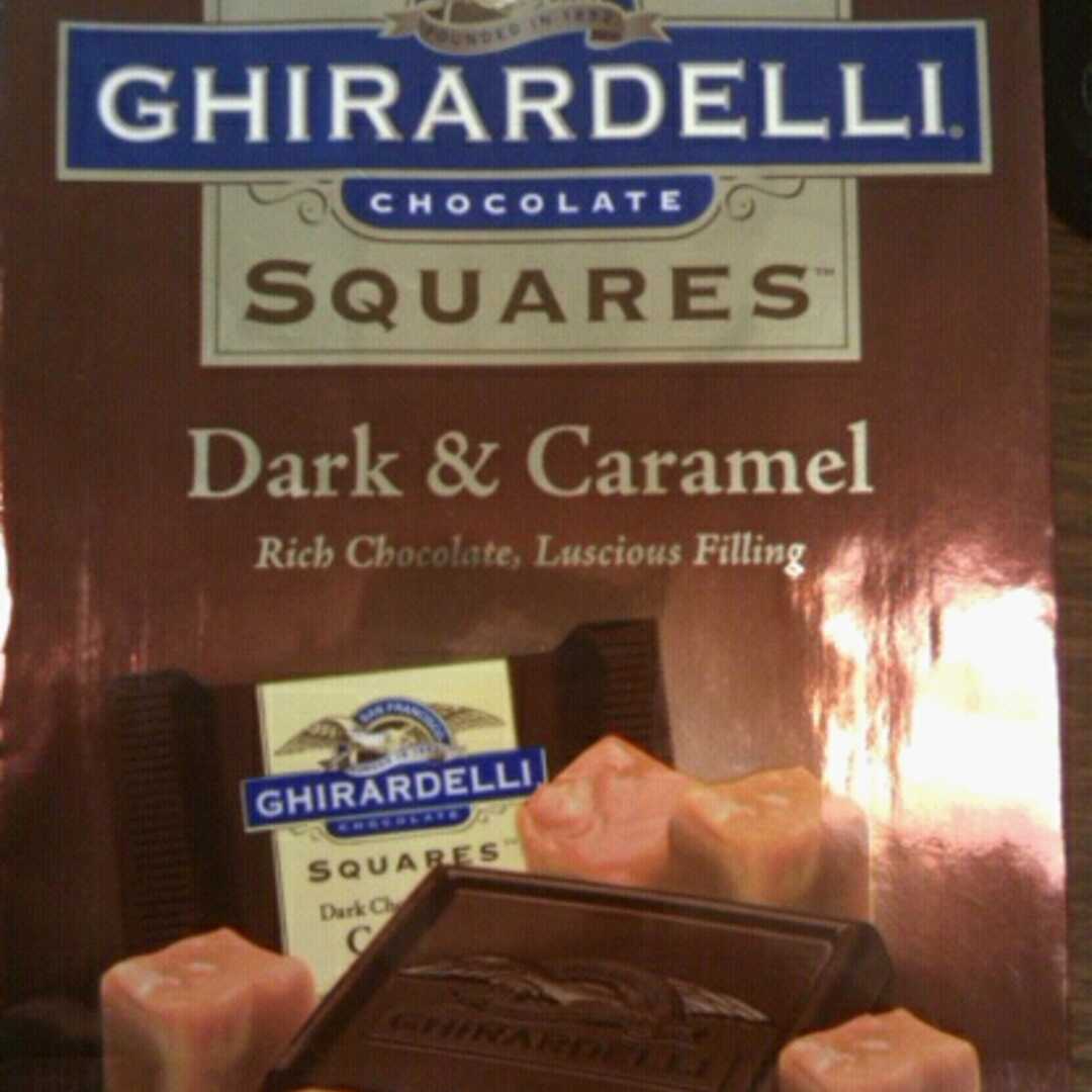Ghirardelli Dark Chocolate Squares with Caramel Filling