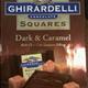 Ghirardelli Dark Chocolate Squares with Caramel Filling