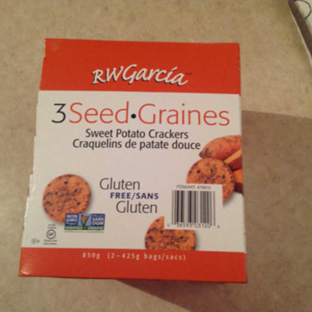 RW Garcia  3 Seed Sweet Potato Crackers