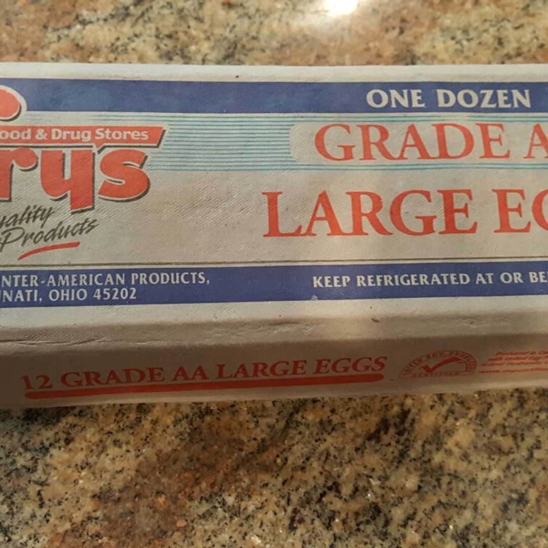 Fry's Grade AA Large Eggs