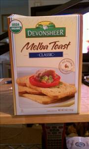Old London Devonsheer Melba Toast Plain (Unsalted)