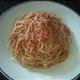 Whole Wheat Spaghetti Noodles with Meat Sauce
