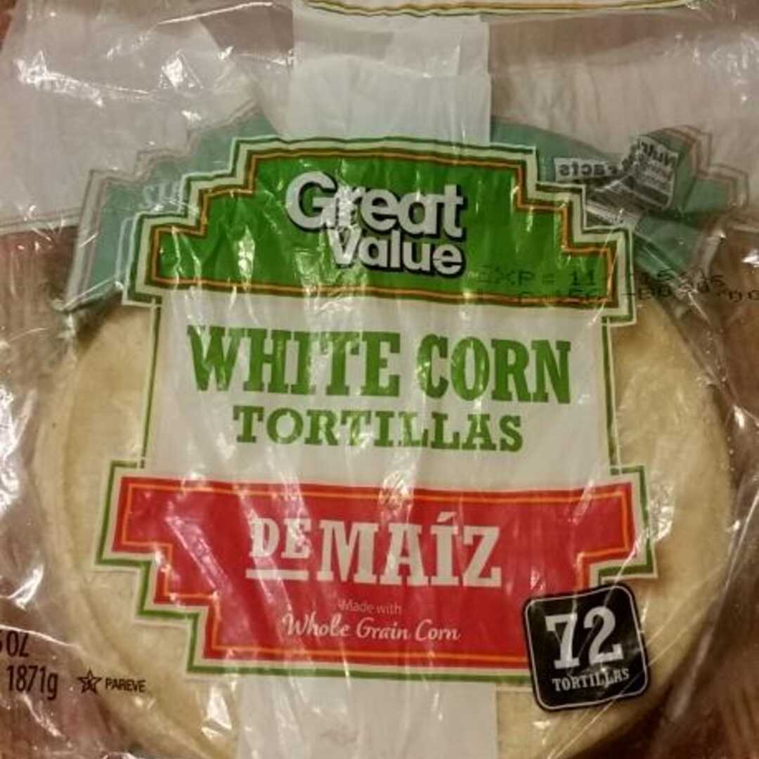 Great Value White Corn Tortillas