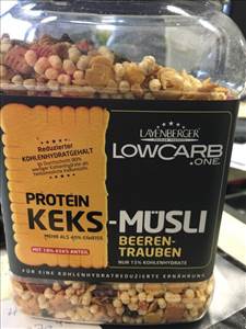 Layenberger Protein Keks-Müsli Beeren-Trauben