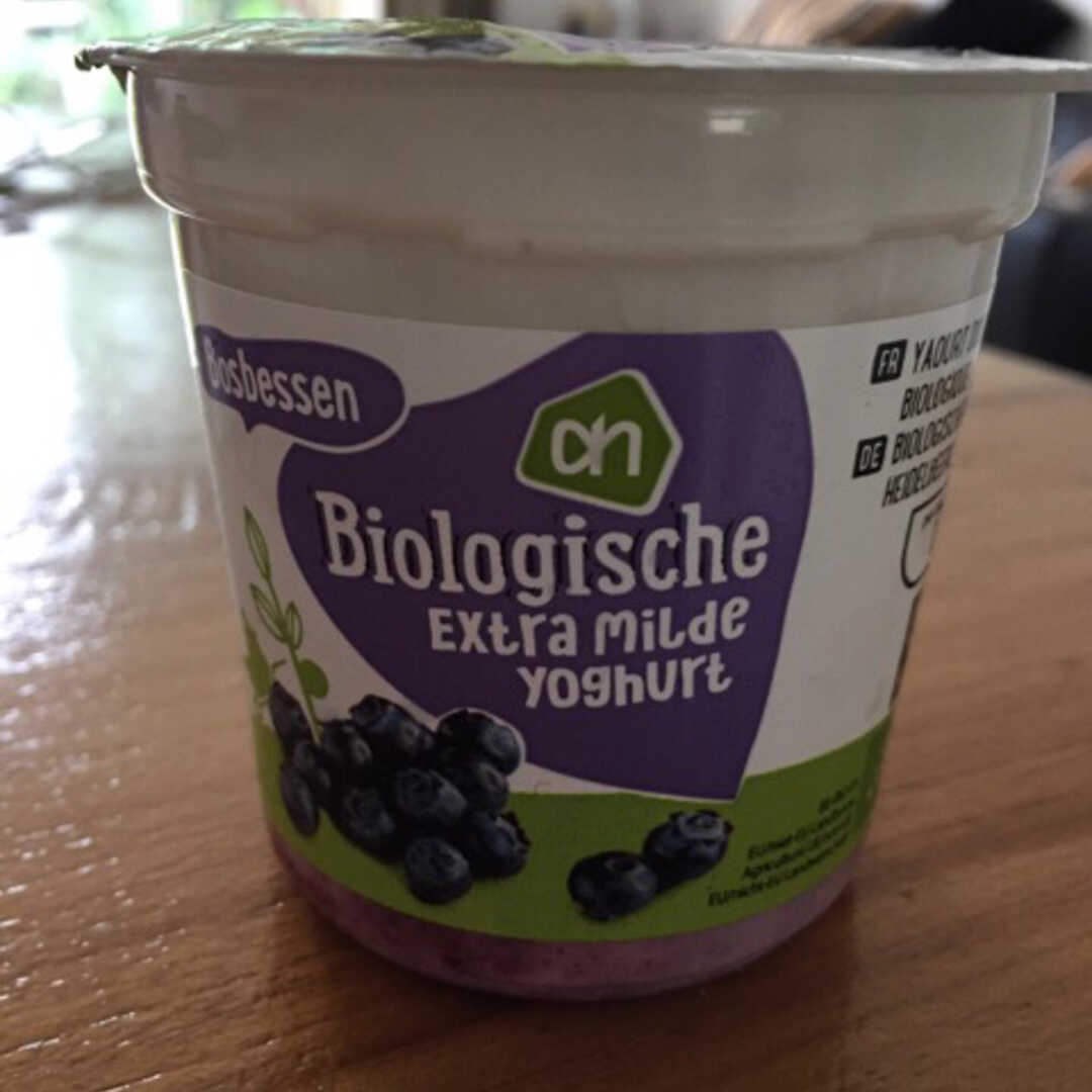 AH Biologisch Extra Milde Yoghurt Bosbessen