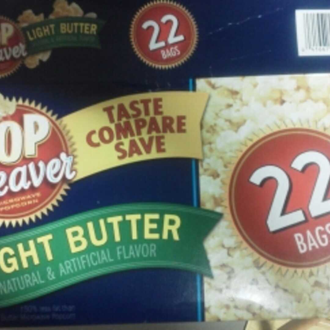 Pop Weaver Light Butter Microwave Popcorn (61g bag)