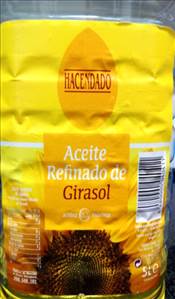 Hacendado Aceite Refinado de Girasol
