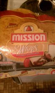 Mission Foods Sundried Tomato Basil Tortilla Wraps