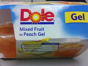 Dole Mixed Fruit in Peach Gel