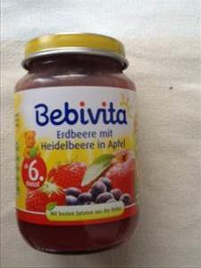 Bebivita Erdbeere mit Heidelbeere in Apfel (190g)