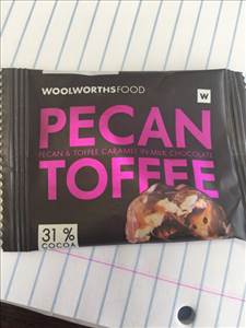 Woolworths Pecan Toffee