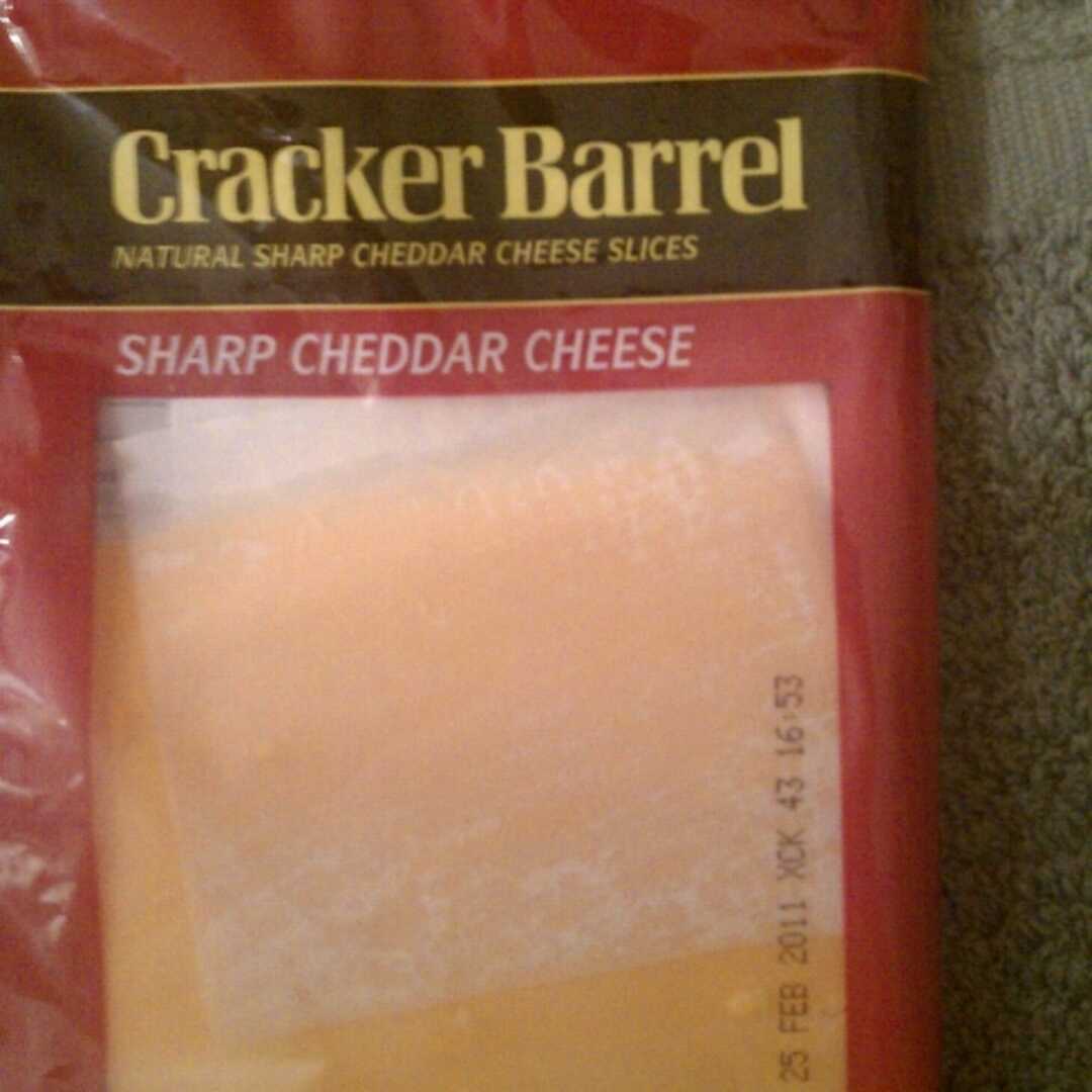 Cracker Barrel Sharp Cheddar Cheese Slices