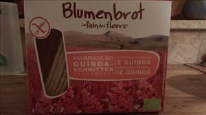 Blumenbrot Quinoa Schnitten