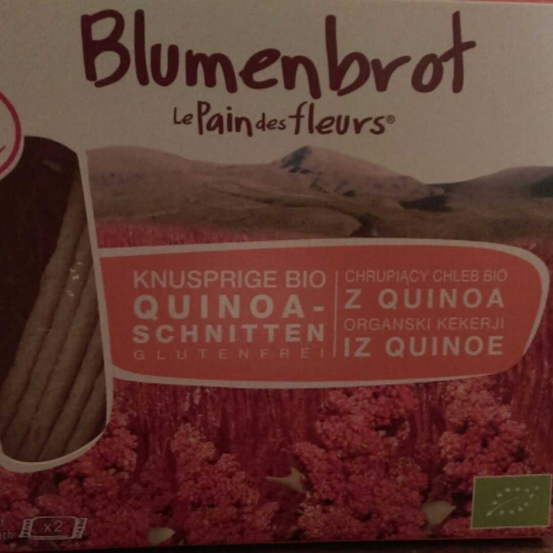 Blumenbrot Quinoa Schnitten