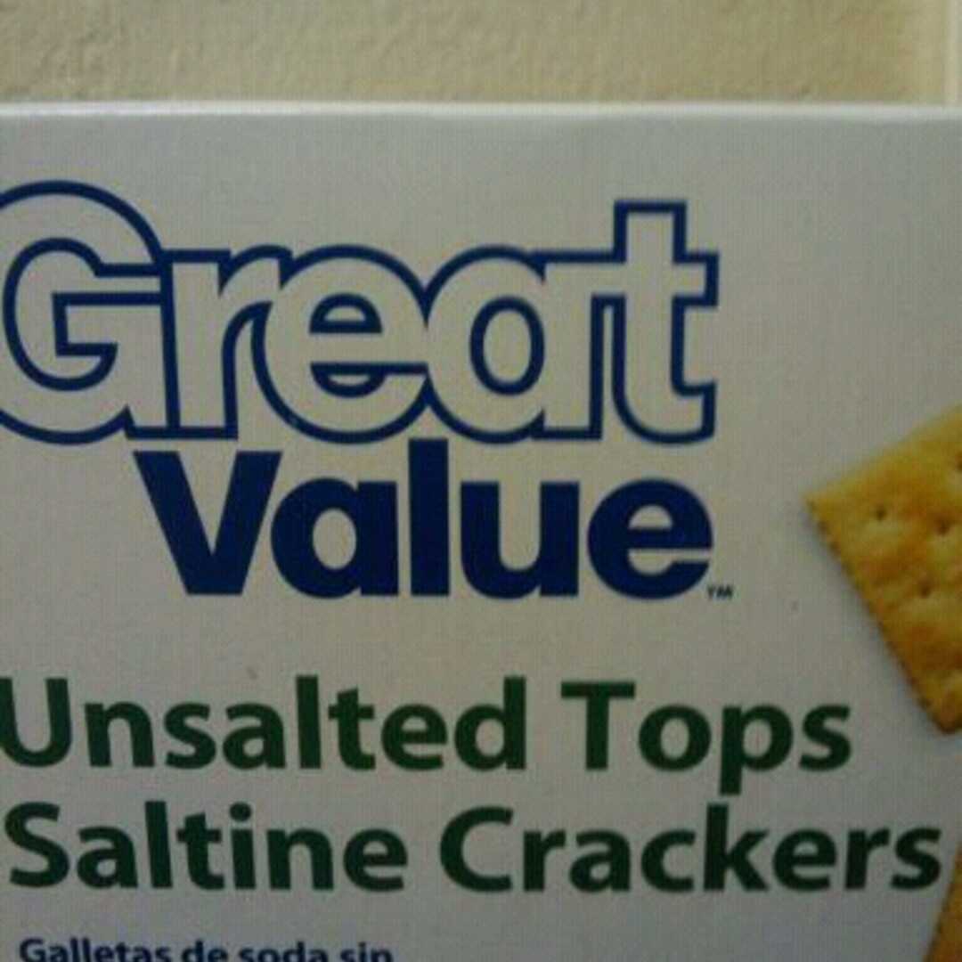 Great Value Unsalted Top Crackers