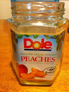 Dole Sliced Yellow Cling Peaches in Light Syrup