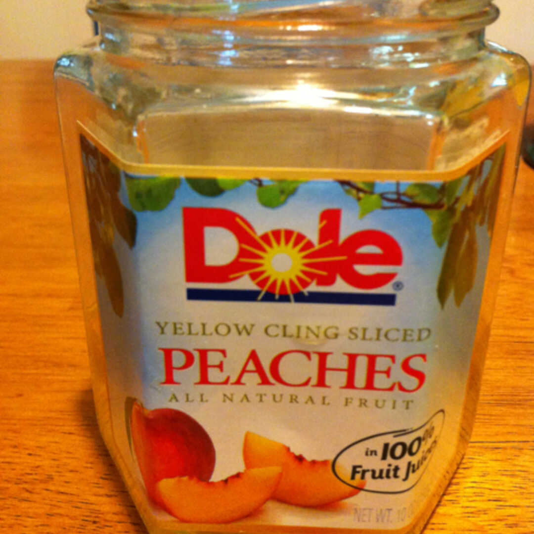 Dole Sliced Yellow Cling Peaches in Light Syrup