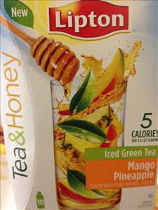Lipton Iced Green Tea Mango Pineapple To Go Packets