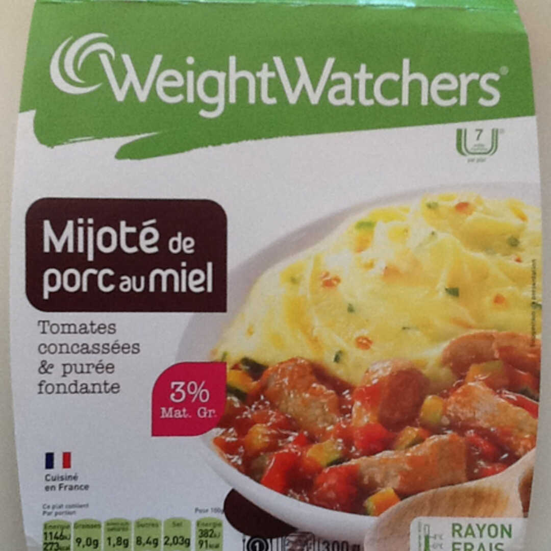 Weight Watchers Mijoté de Porc au Miel