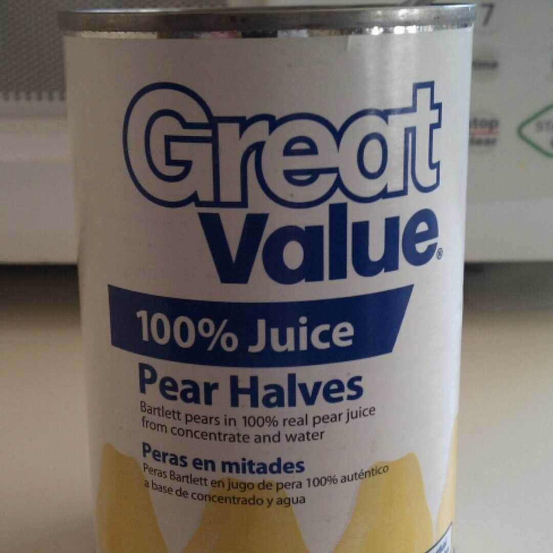 Great Value Pear Halves