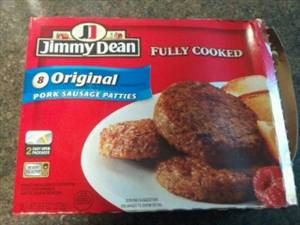 Jimmy Dean Fully Cooked Original Pork Sausage Patties