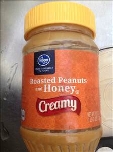 Kroger Roasted Peanuts & Honey Creamy Peanut Butter