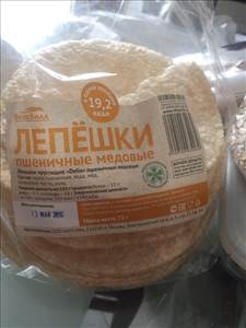 ВкусВилл Лепёшки Пшеничные Медовые