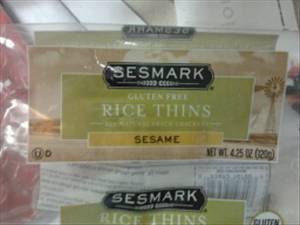 Sesmark Sesame Rice Thins