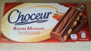 Aldi Rahm Mandel Schokolade