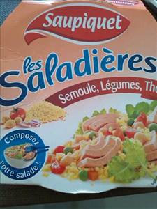 Saupiquet Les Saladières Semoule Légumes Thon