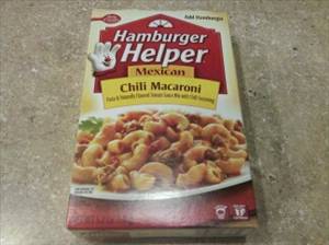 Betty Crocker Hamburger Helper - Mexican Chili Macaroni