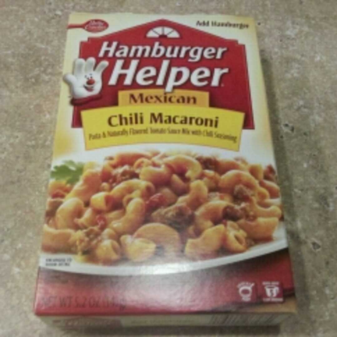Betty Crocker Hamburger Helper - Mexican Chili Macaroni