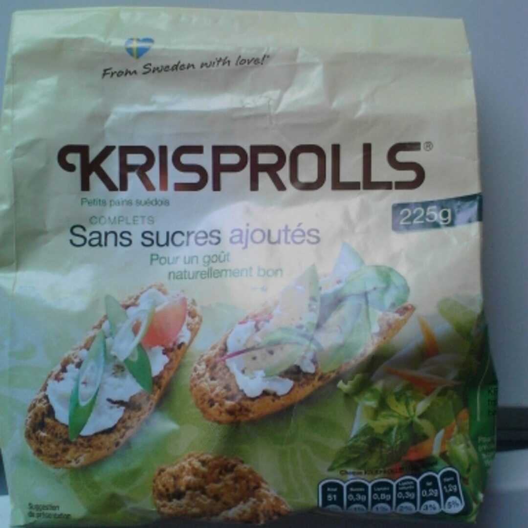 Krisprolls Petits Pains Suédois Complets sans Sucres Ajoutés