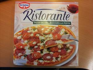 Dr. Oetker Ristorante Pizza Salame Mozzarella Pesto