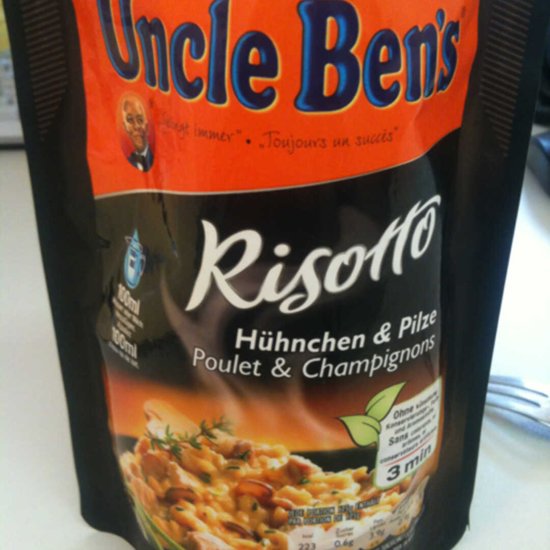 Uncle Ben's Risotto Hühnchen & Pilze