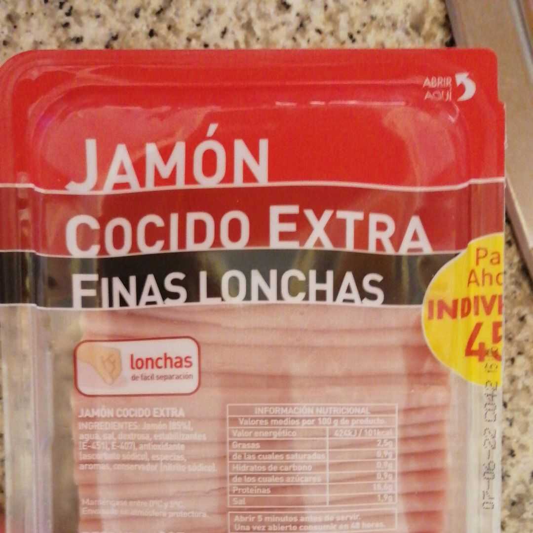 Hacendado Jamón Cocido Extra Finas Lonchas