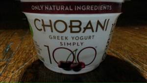 Chobani Simply 100 Black Cherry