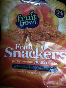 Fruit Bowl Fruit Snackers Peach Flakes